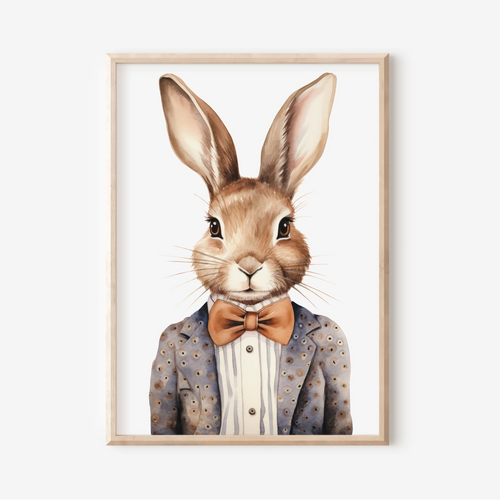 Vintage Bunny | Art Print