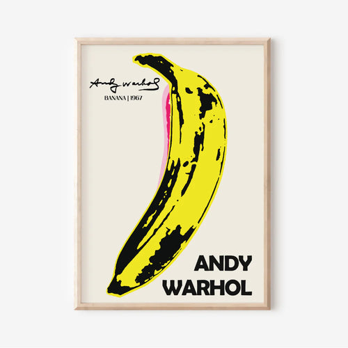 Banana | Andy Warhol | Art Print